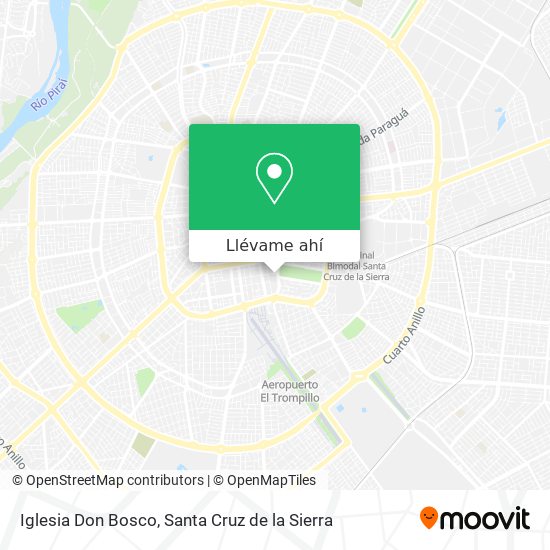 Mapa de Iglesia Don Bosco