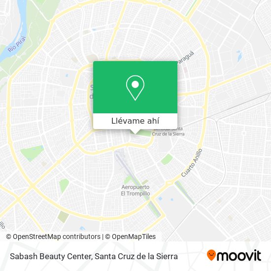 Mapa de Sabash Beauty Center