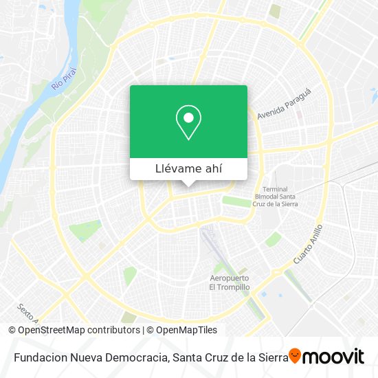 Mapa de Fundacion Nueva Democracia