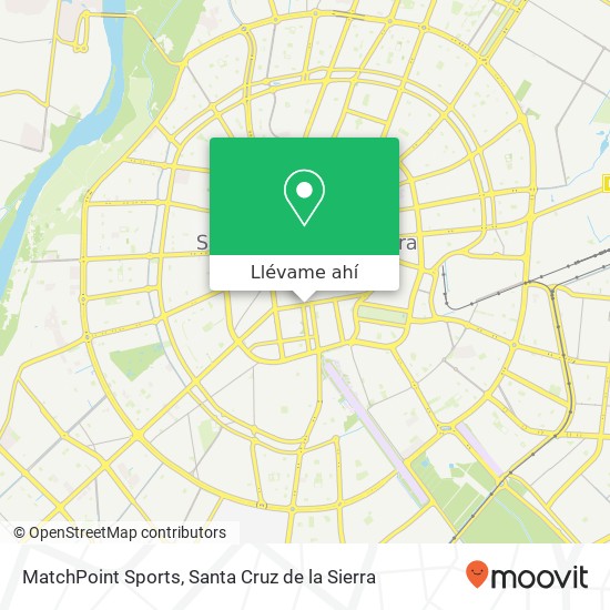 Mapa de MatchPoint Sports