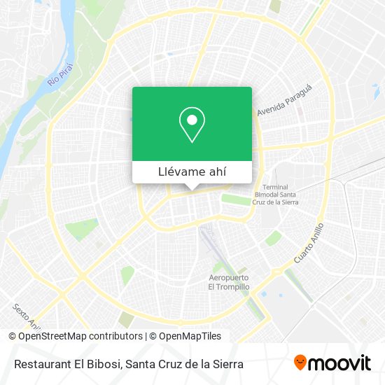 Mapa de Restaurant El Bibosi