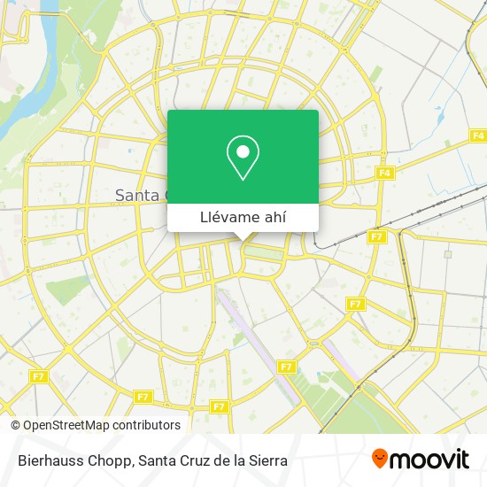 Mapa de Bierhauss Chopp
