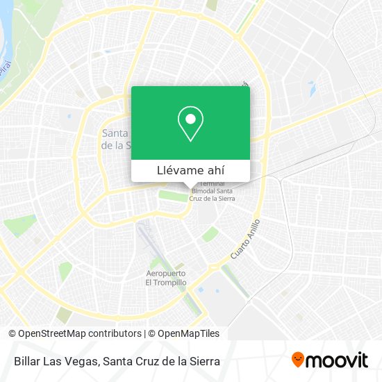 Mapa de Billar Las Vegas