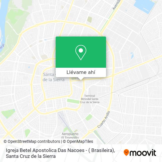 Mapa de Igreja Betel Apostolica Das Nacoes - ( Brasileira)