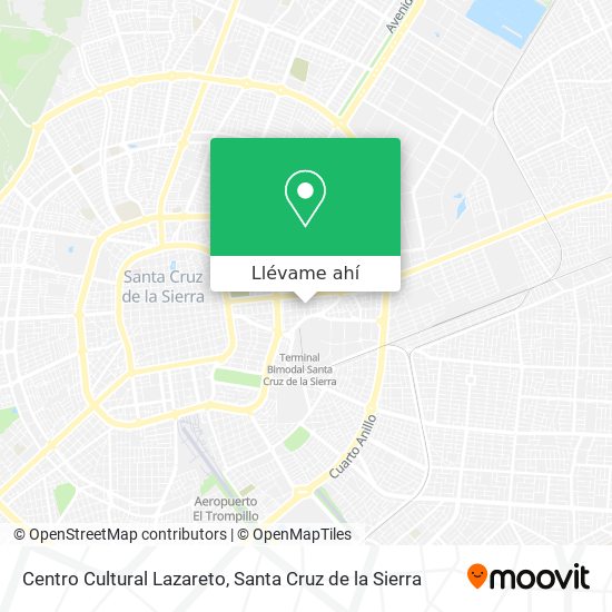 Mapa de Centro Cultural Lazareto
