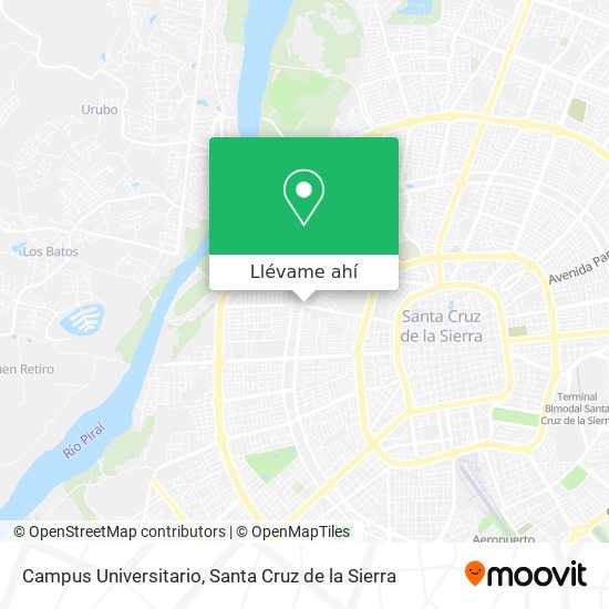 Mapa de Campus Universitario