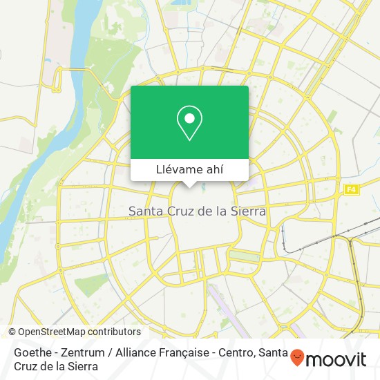 Mapa de Goethe - Zentrum / Alliance Française - Centro