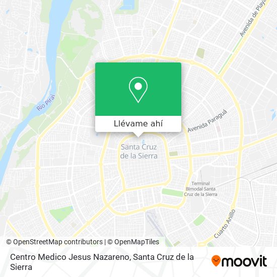 Mapa de Centro Medico Jesus Nazareno