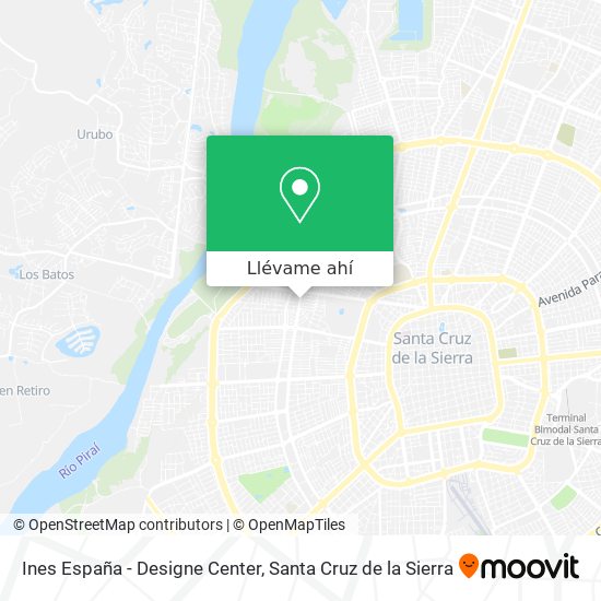 Mapa de Ines España - Designe Center