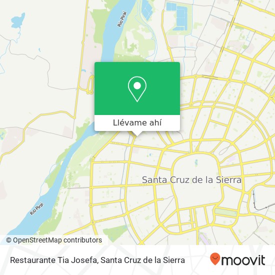 Mapa de Restaurante Tia Josefa