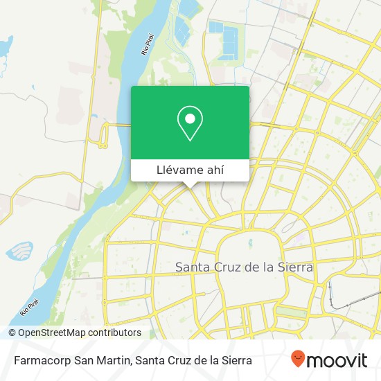 Mapa de Farmacorp San Martin