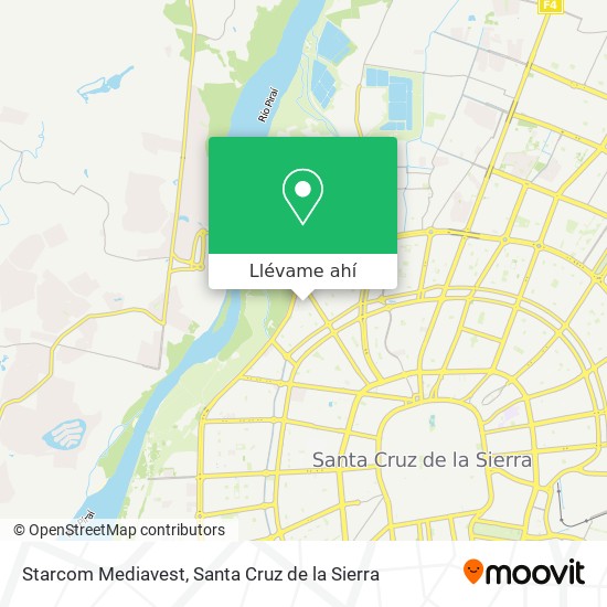 Mapa de Starcom Mediavest