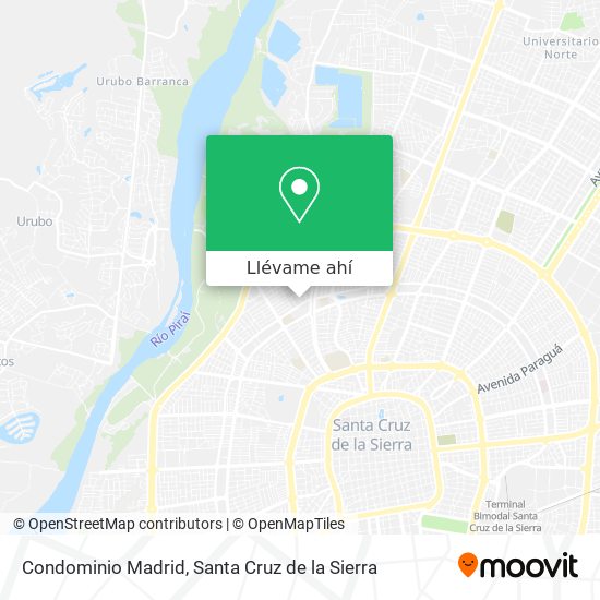 Mapa de Condominio Madrid