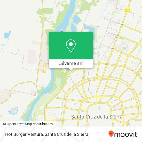 Mapa de Hot Burger Ventura