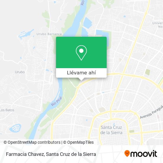 Mapa de Farmacia Chavez