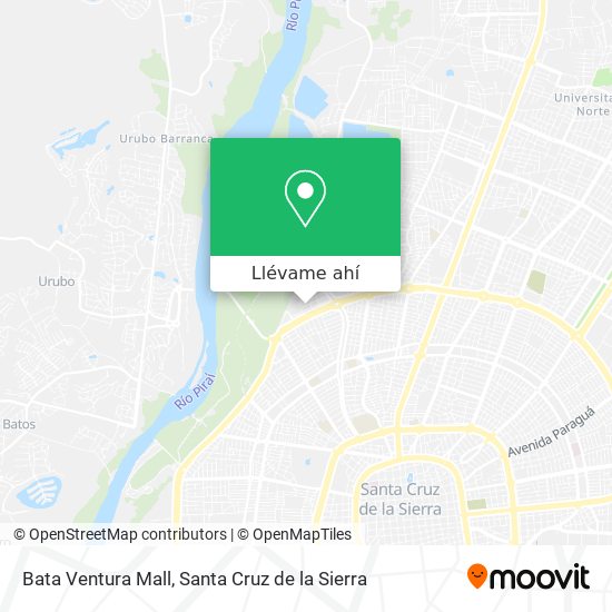 Mapa de Bata Ventura Mall