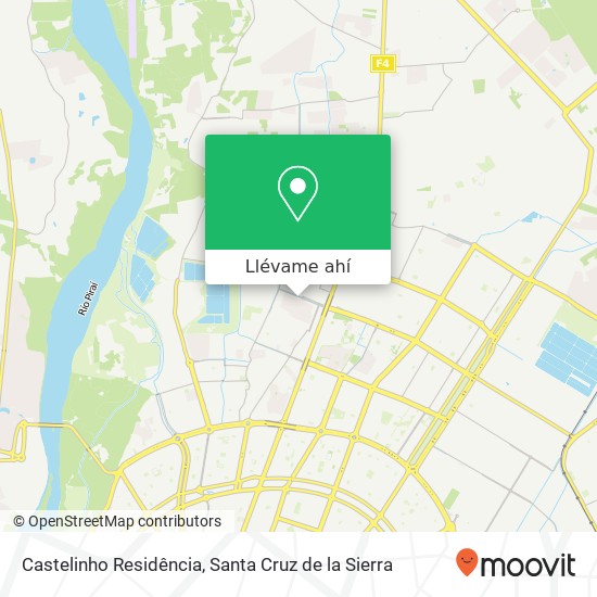Mapa de Castelinho Residência