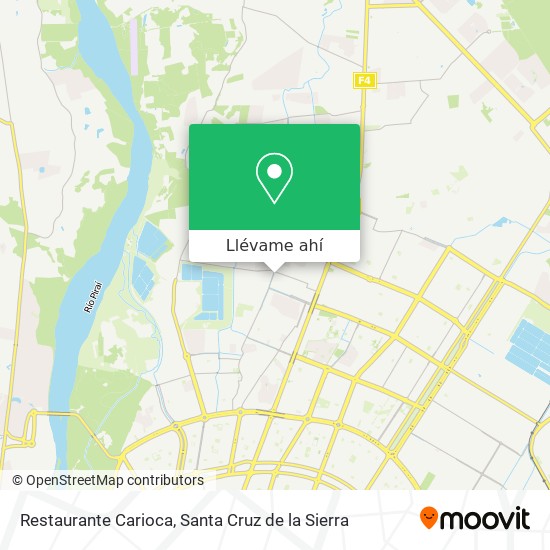 Mapa de Restaurante Carioca