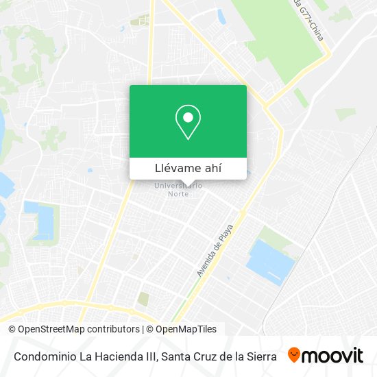 Mapa de Condominio La Hacienda III