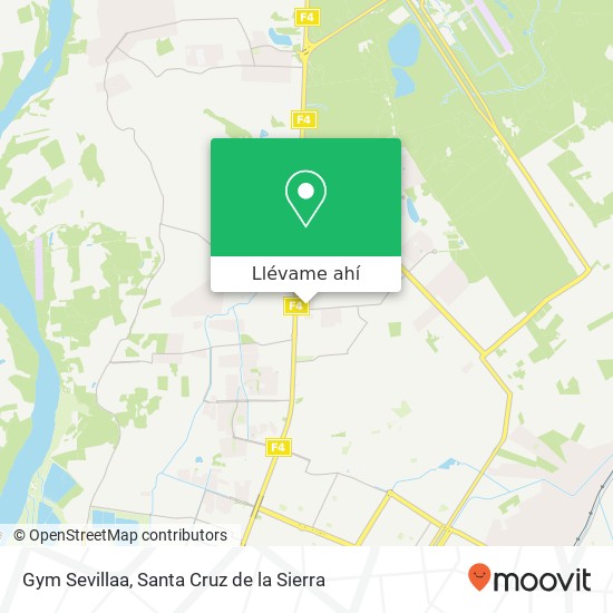 Mapa de Gym Sevillaa