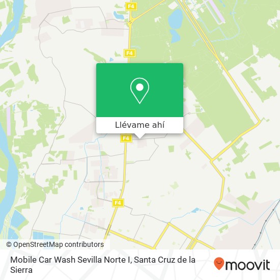 Mapa de Mobile Car Wash Sevilla Norte I