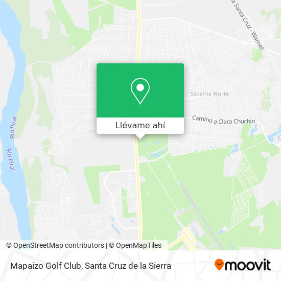 Mapa de Mapaizo Golf Club