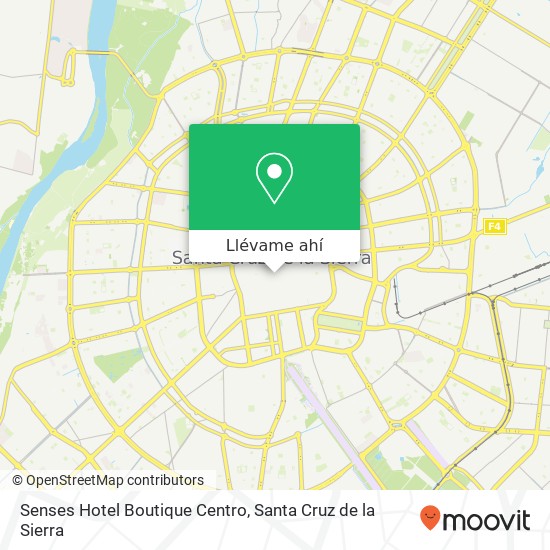 Mapa de Senses Hotel Boutique Centro