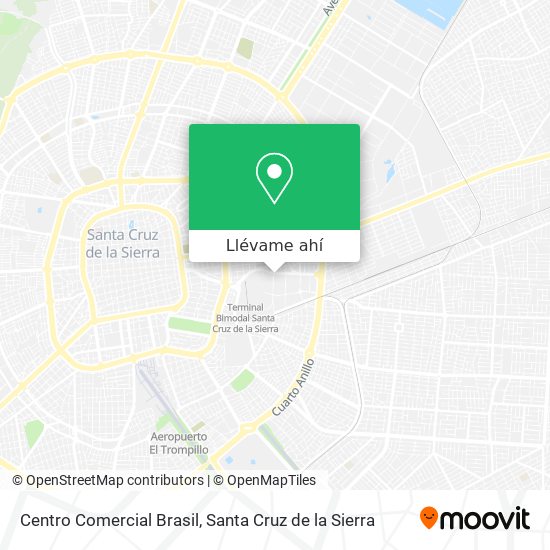 Mapa de Centro Comercial Brasil