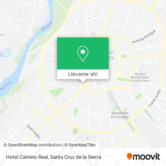 Mapa de Hotel Camino Real