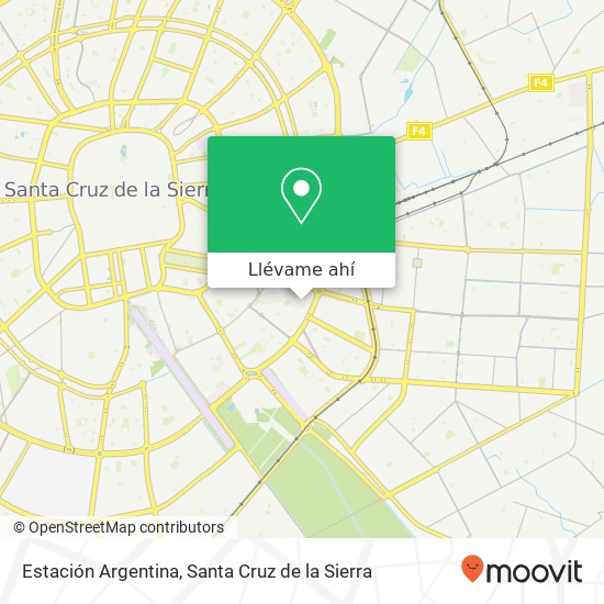 Mapa de Estación Argentina