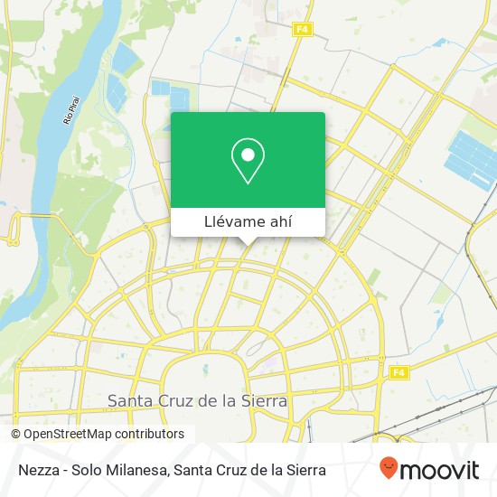 Mapa de Nezza - Solo Milanesa