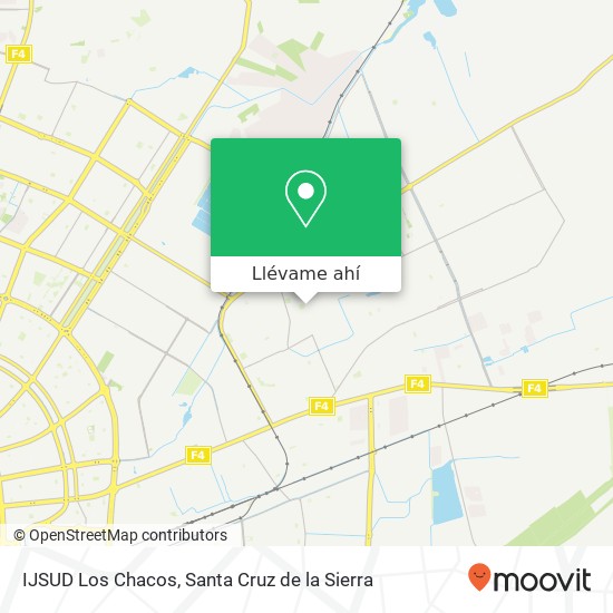 Mapa de IJSUD Los Chacos