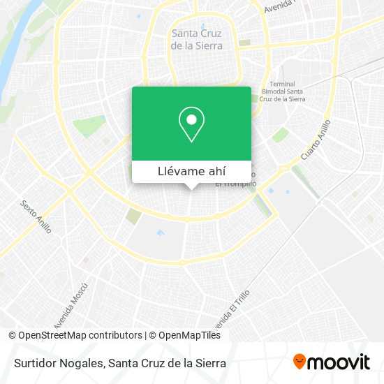 Mapa de Surtidor Nogales