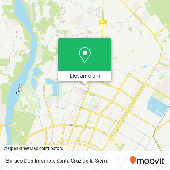 Mapa de Buraco Dos Infernos