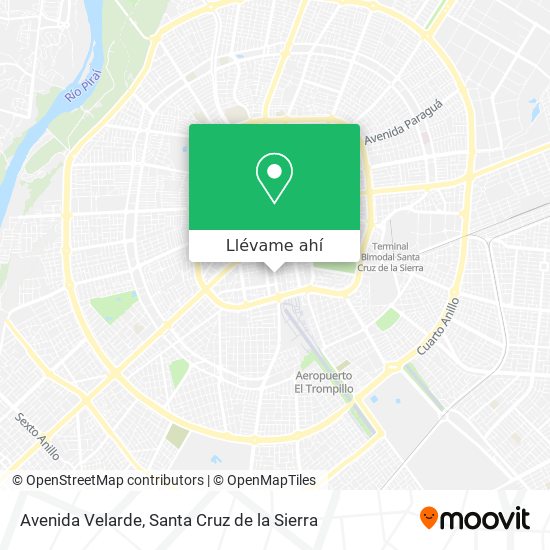 Mapa de Avenida Velarde