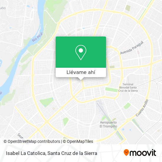 Mapa de Isabel La Catolica