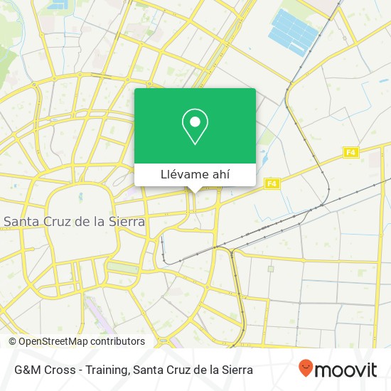 Mapa de G&M Cross - Training
