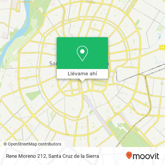 Mapa de Rene Moreno 212