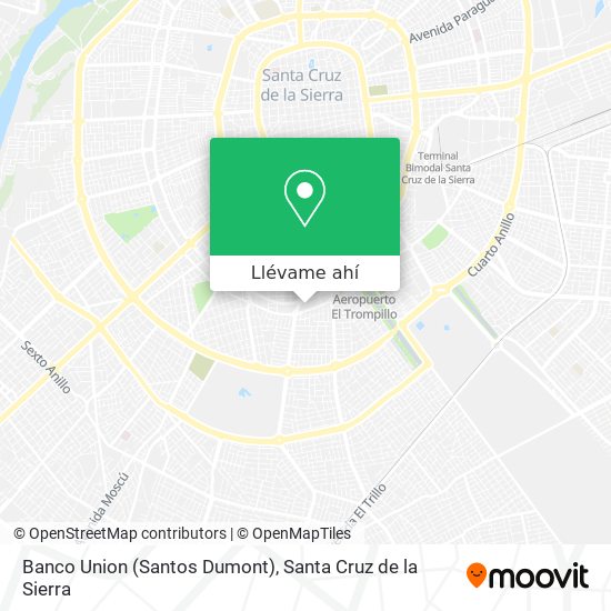 Mapa de Banco Union (Santos Dumont)