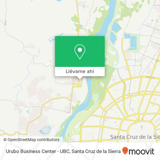 Mapa de Urubo Business Center - UBC