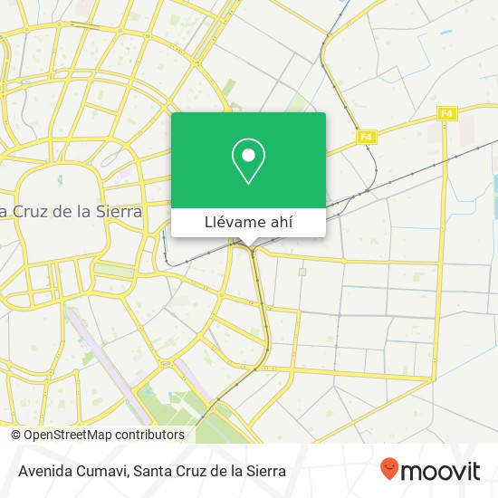 Mapa de Avenida Cumavi