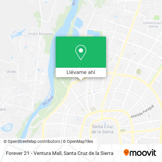 Mapa de Forever 21 - Ventura Mall