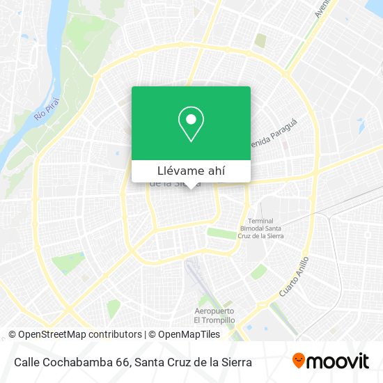 Mapa de Calle Cochabamba 66
