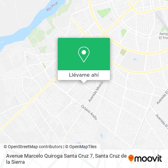 Mapa de Avenue Marcelo Quiroga Santa Cruz 7