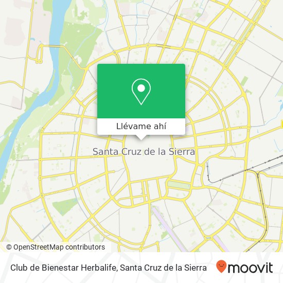 Mapa de Club de Bienestar Herbalife