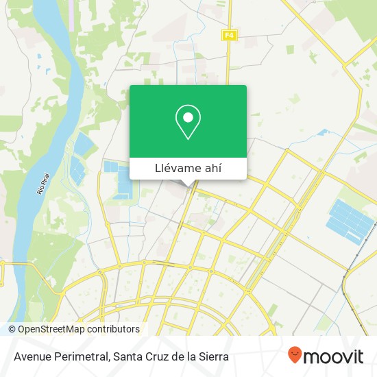 Mapa de Avenue Perimetral