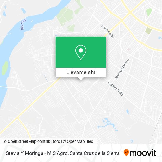 Mapa de Stevia Y Moringa - M S Agro