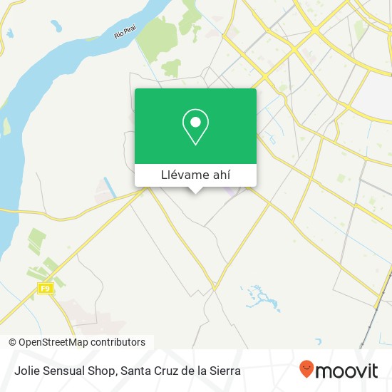 Mapa de Jolie Sensual Shop, La Guardia