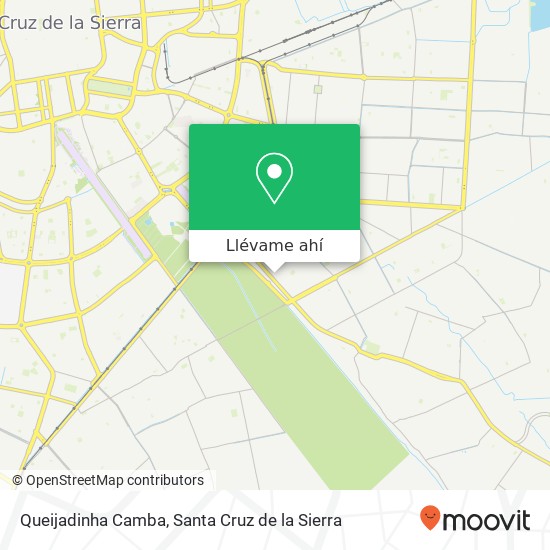 Mapa de Queijadinha Camba, Santa Cruz UV-150, Santa Cruz de la Sierra