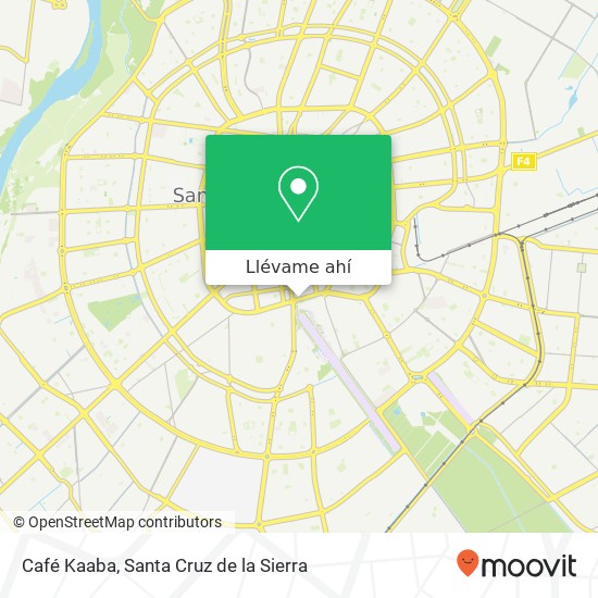 Mapa de Café Kaaba, Avenida El Trompillo UV-7, Santa Cruz de la Sierra